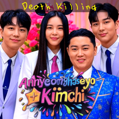 アニョハセヨ キムチ ~知ってる韓国語だけで作ったK-POP~のジャケット写真