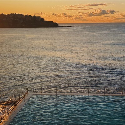 Poolside (Bondi Beach Cover) Front Cover