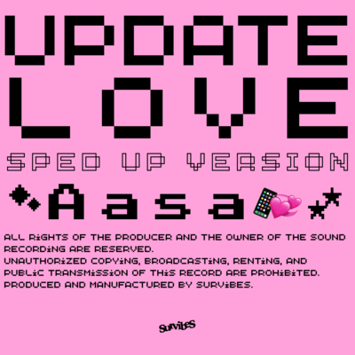 Update Love (Sped up) Front Cover