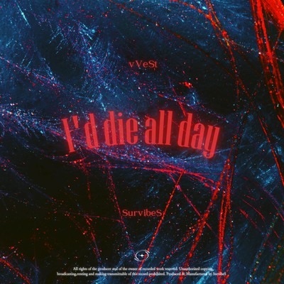 I'd die all dayのジャケット写真