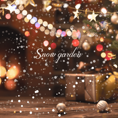 Snow garden Front Cover