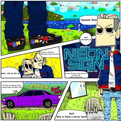 NEON SIGN (feat. LEX) Front Cover