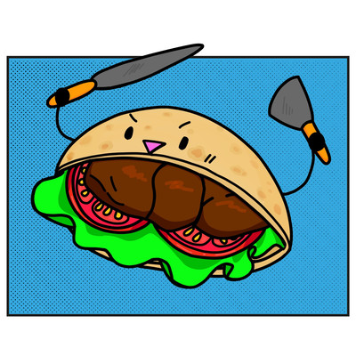 The Kebab Dance Front Cover