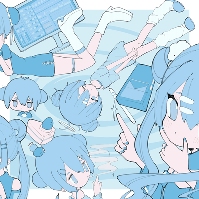 morning lie (feat. Ten Hinata) Front Cover