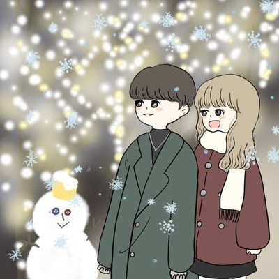 雪解けのクリスマス (feat. 狐乃餌)のジャケット写真