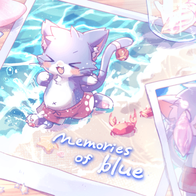 memories of blue Front Cover