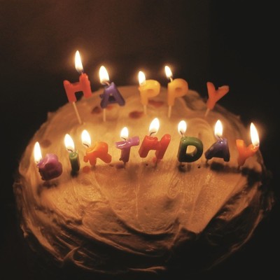 Happy Birthday Front Cover