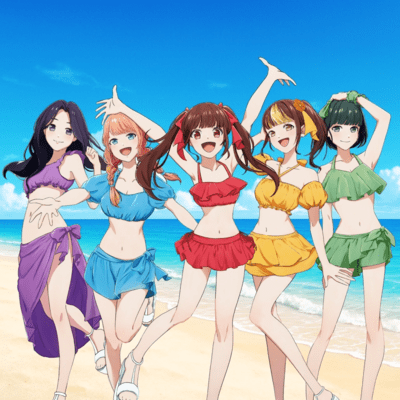 Natsu! Natsu! LOVE summer! Front Cover