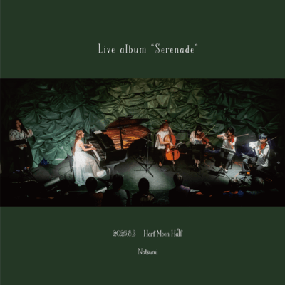 Serenade (Live album at Half Moon Hall, 2025) Front Cover