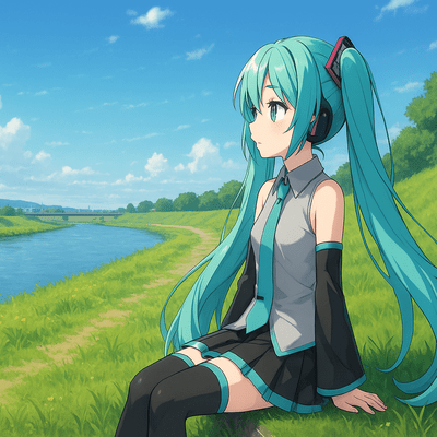 Bride In Far Town (feat. HATSUNE MIKU) Front Cover