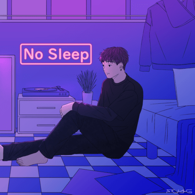 No Sleep (feat. hiiragi) Front Cover