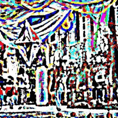 An abstract world of color and sensation Front Cover