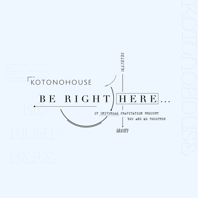BE RIGHT HERE... Front Cover