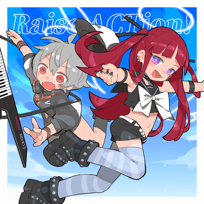 Raise ACTion! (feat. Zettai Tenshi Kurumi) Front Cover
