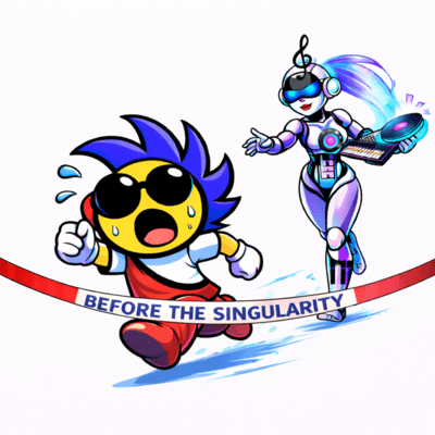 Before the singularity comes Front Cover