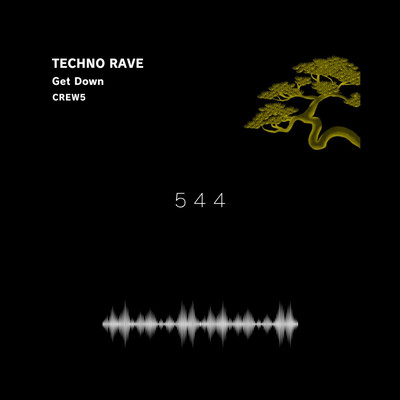 Techno Rave 544 "Get Down" (Extended Mix) Front Cover