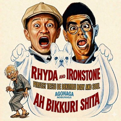 AH BIKKURI SHITA Front Cover
