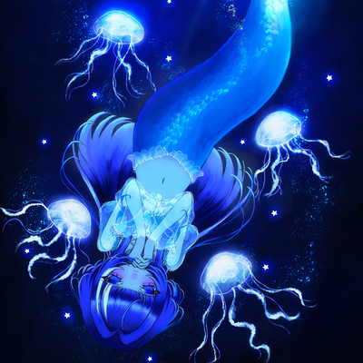 Pisces mermaid Front Cover