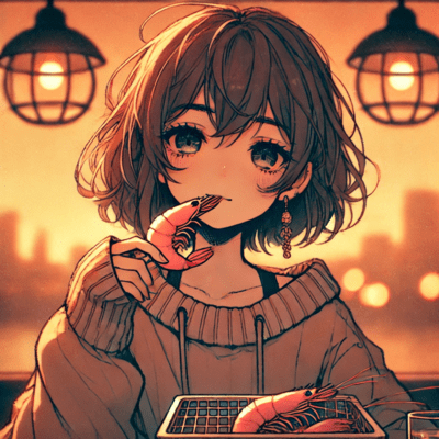 Shrimp Girl Front Cover
