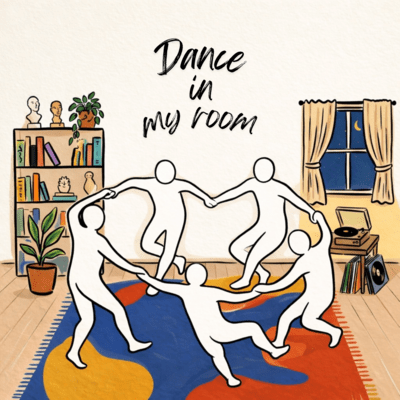 dance in my roomのジャケット写真
