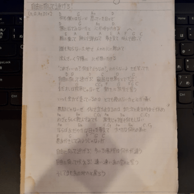 自由に向かって逃げろのジャケット写真