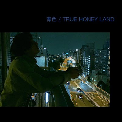 青色のジャケット写真