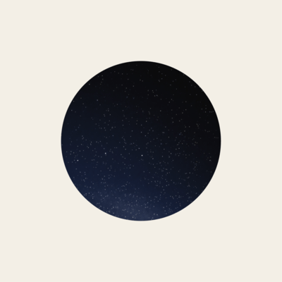 The starry sky is made up of distances Front Cover