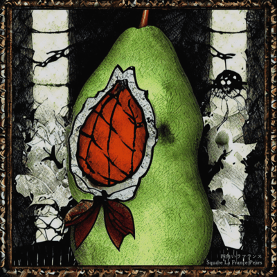 Square La France Pears Front Cover