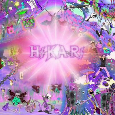 HiKARi (feat. Space Boy & BENXNI) Front Cover