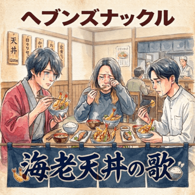 The song of the shrimp tempura rice bowl Front Cover