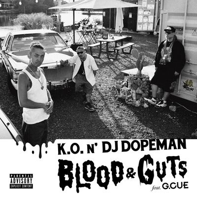 BLOOD & GUTS (feat. G.CUE) Front Cover