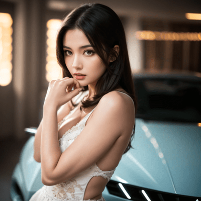 Supercar Lady Front Cover