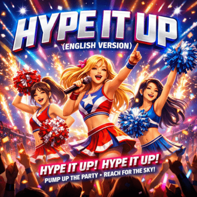HYPE IT UP (English) Front Cover