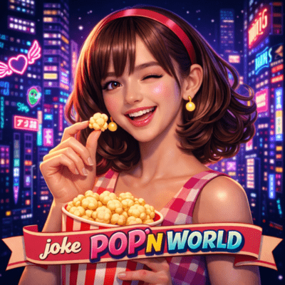 joke POP'N WORLD Front Cover