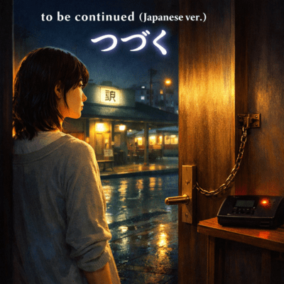 to be continued (Japanese ver.) Front Cover