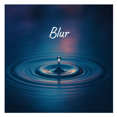 Blur Front Cover