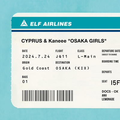 OSAKA GIRLS Front Cover