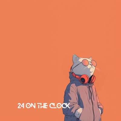 24 on the Clock Front Cover