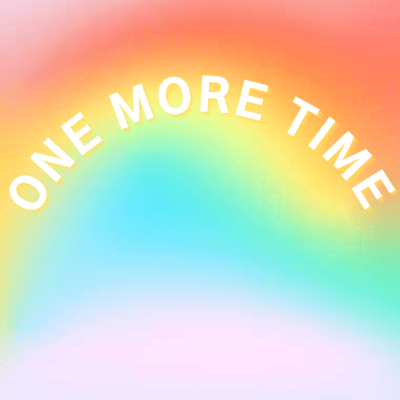 one more timeのジャケット写真