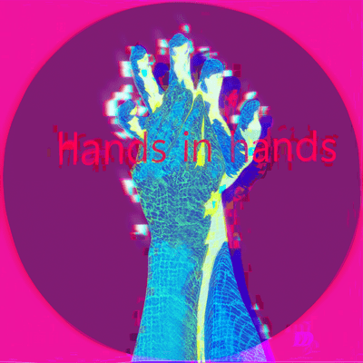 Hands in hands Front Cover