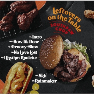 LEFTOVERS ON THE TABLE Front Cover