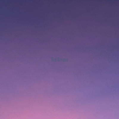 Bad Dreams Front Cover