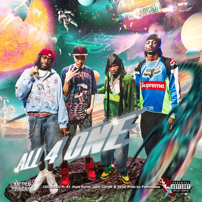 ALL 4 ONE (feat. 41, Kyle Richh, Jenn Carter & TaTa) Front Cover