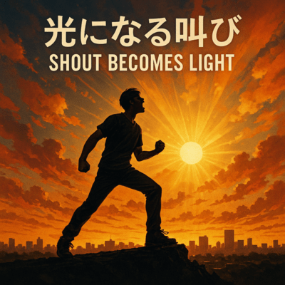 A Shout Turning Into Light Front Cover