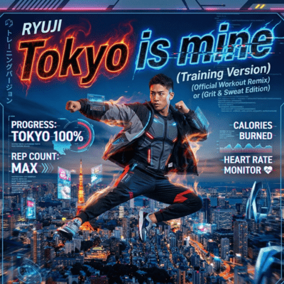Tokyo is mine (Training Version) Front Cover