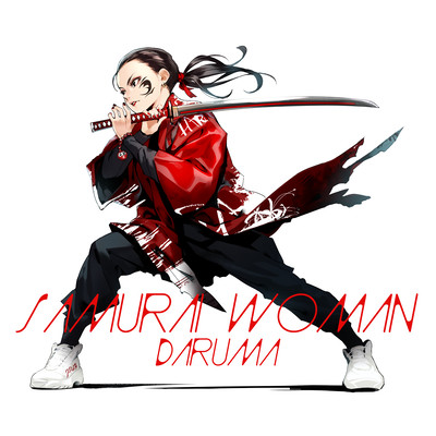 Samurai × Woman Front Cover