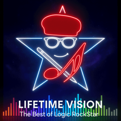 LIFETIME VISION - The Best of Logic RockStar 2019 - 2025 Front Cover