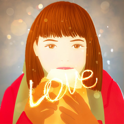 LOVE (feat. the Japnanese GITED) Front Cover