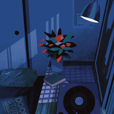 曖昧にBlueのジャケット写真