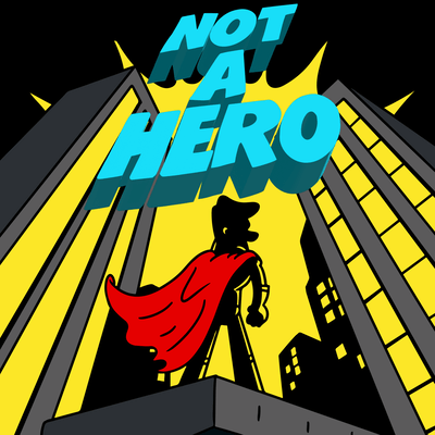 NOT A HERO Front Cover